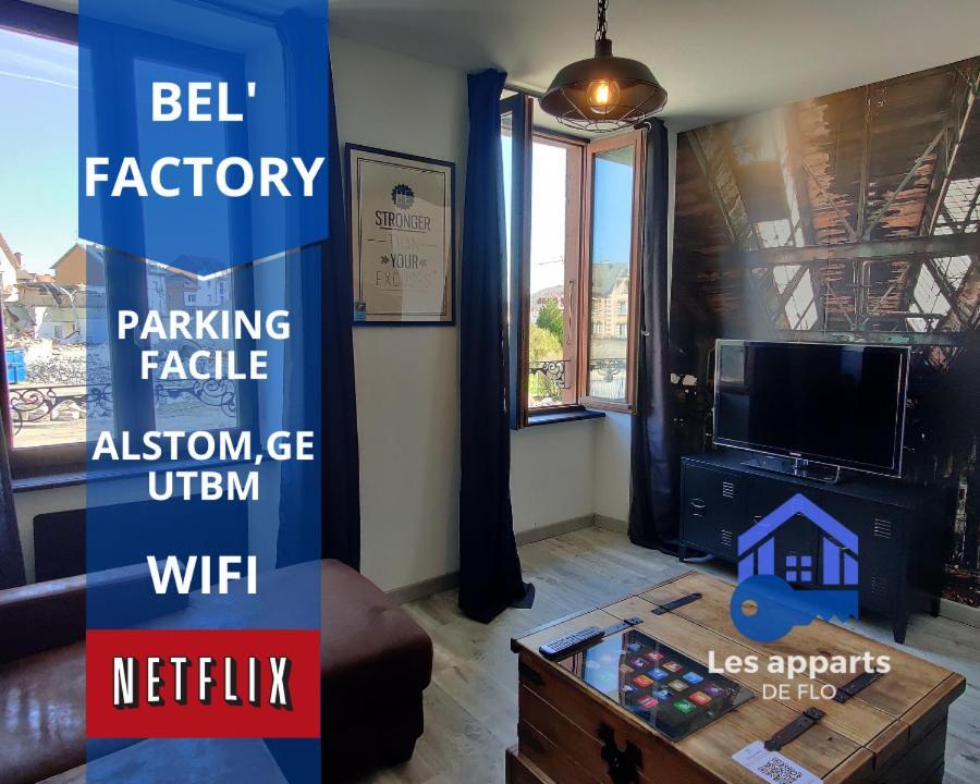 Les Studios De Flo' : The Bel'Factory 38 M² Wifi 벨포르 외부 사진